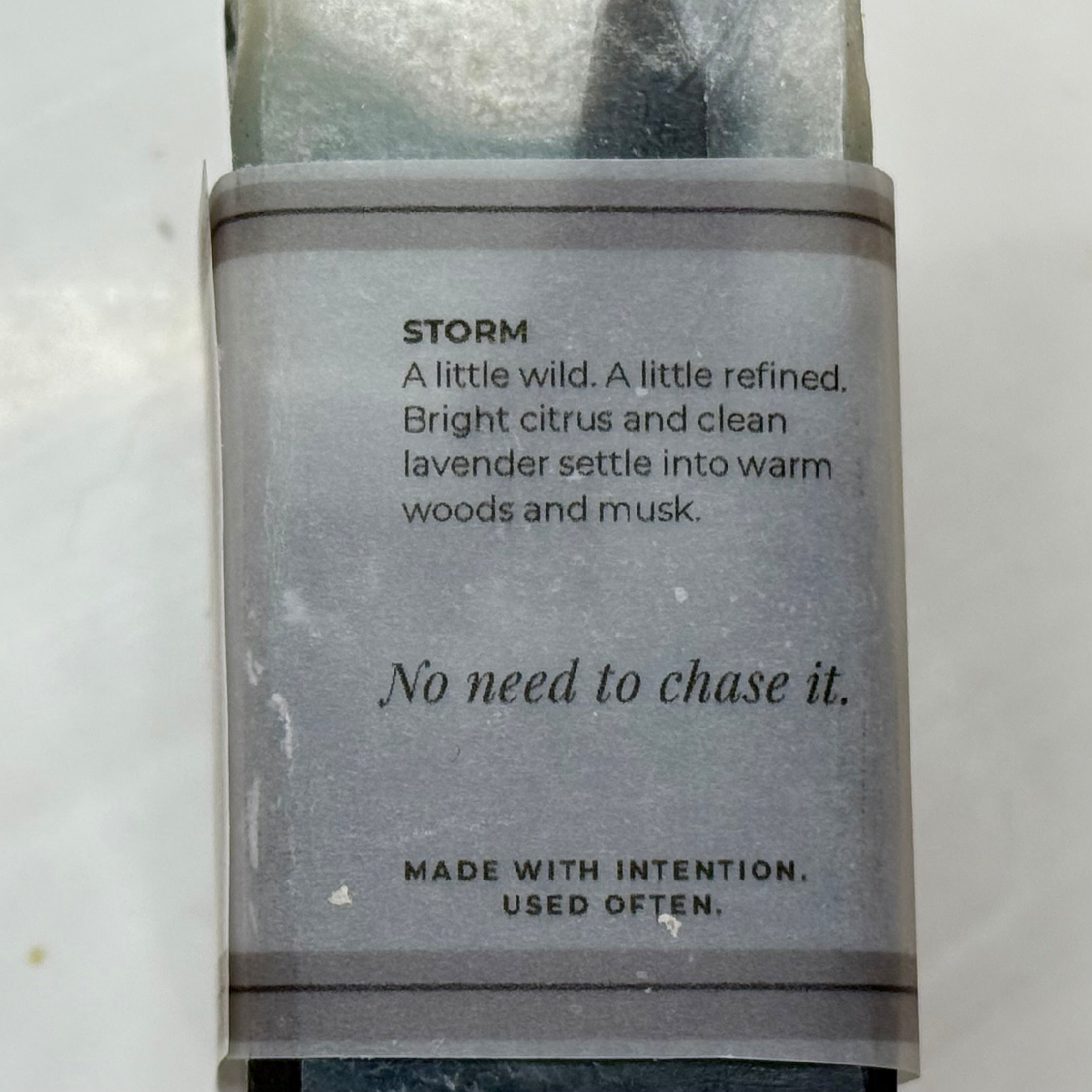 STORM- Tallow Soap with Activated Charcoal