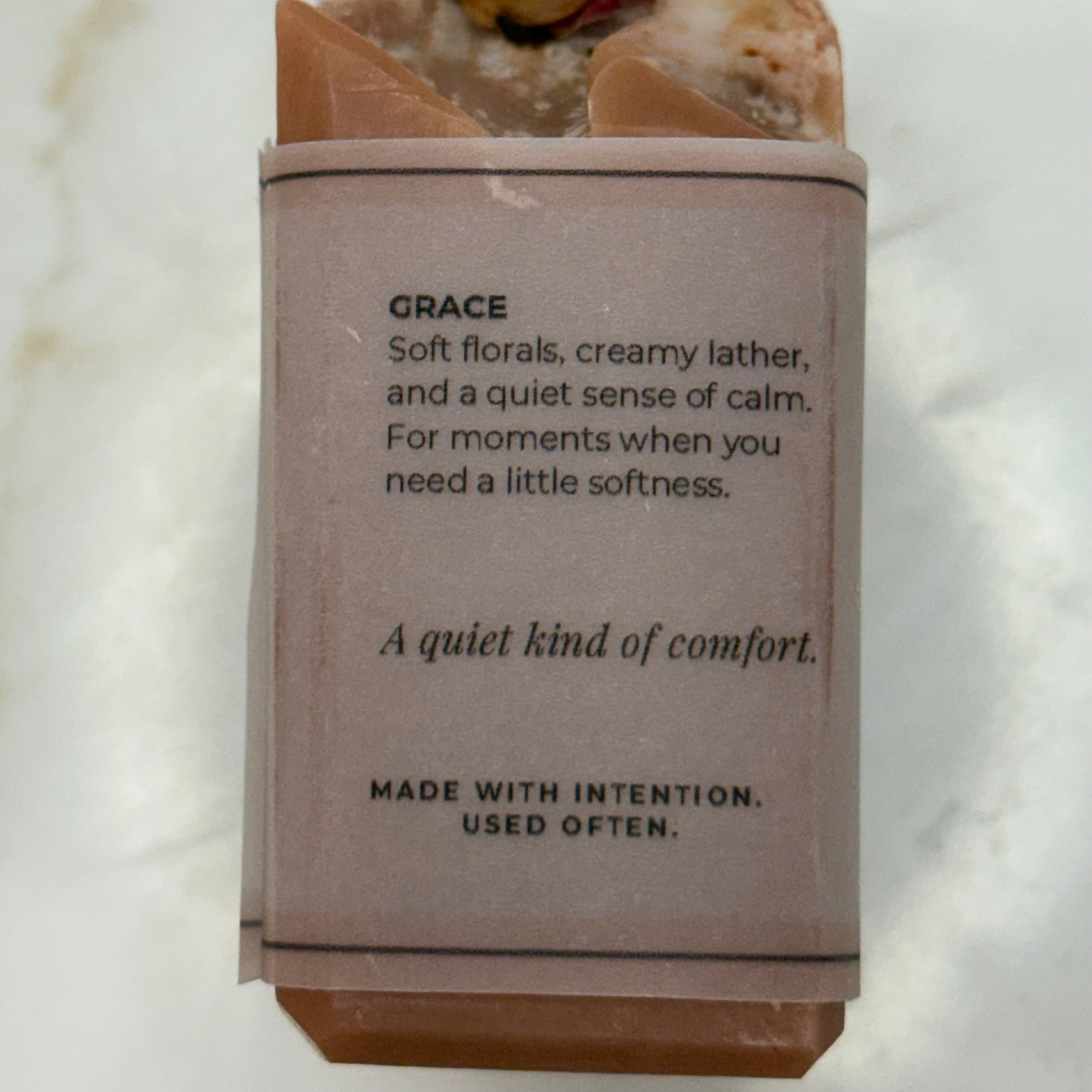 GRACE- Coconut Milk Double Butter Soap