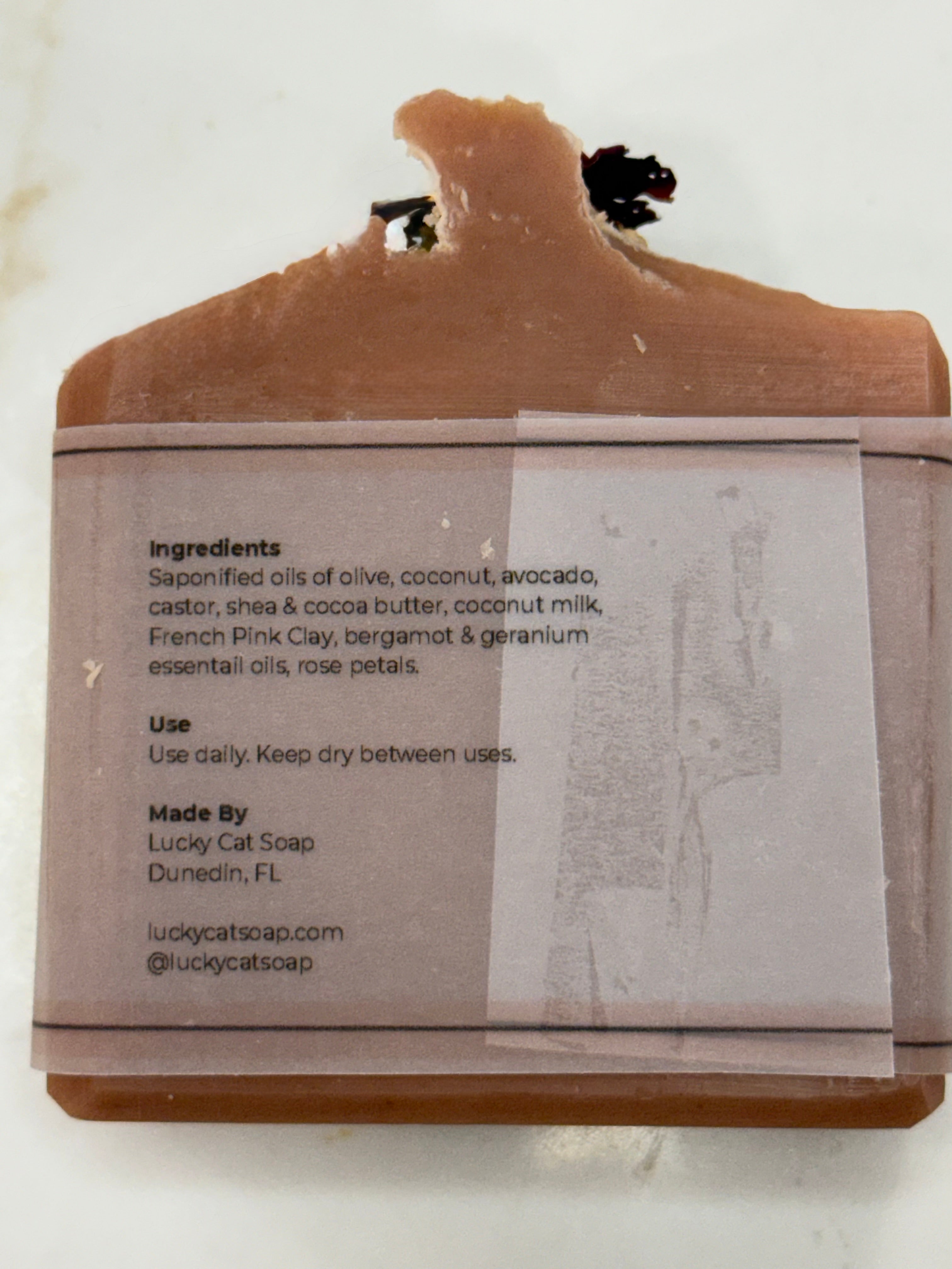 GRACE- Coconut Milk Double Butter Soap