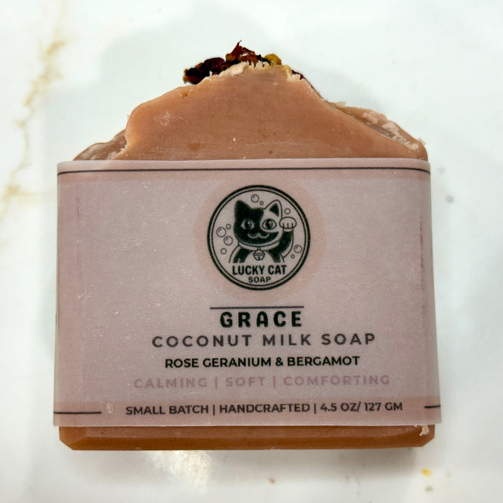 GRACE- Coconut Milk Double Butter Soap