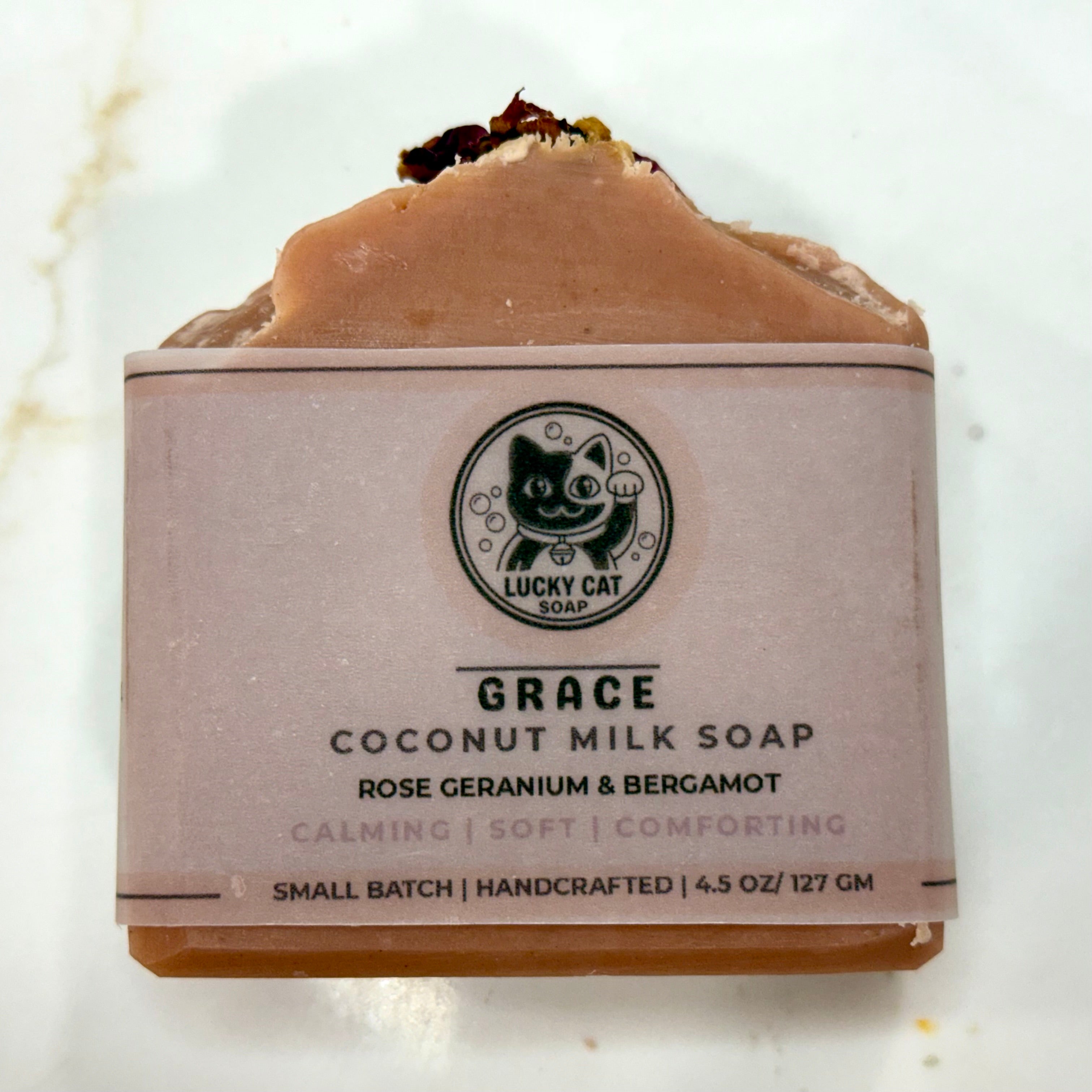 GRACE- Coconut Milk Double Butter Soap