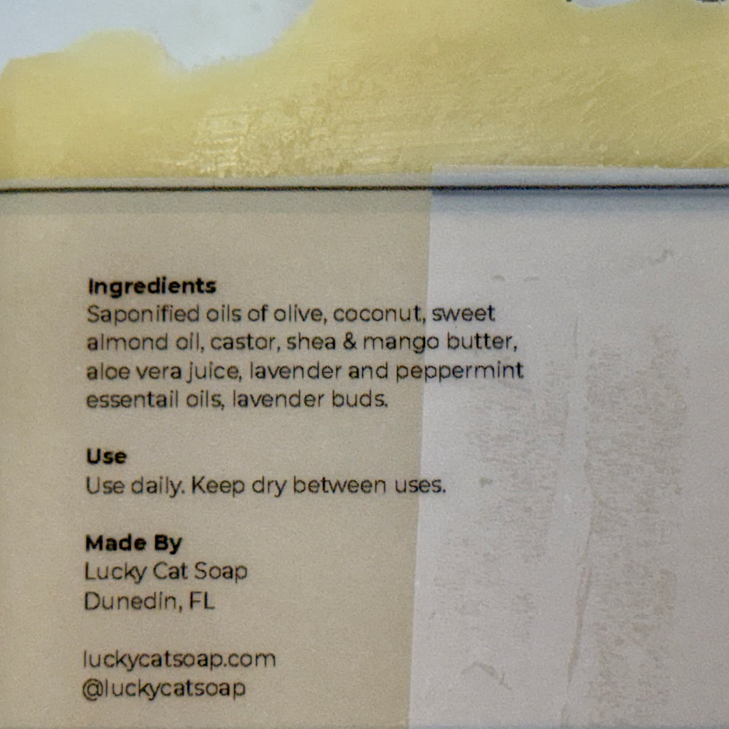 STILL- Aloe Double Butter Lavender & Mint Soap