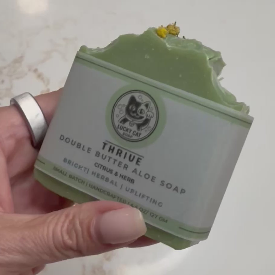 THRIVE- Aloe Double Butter Soap